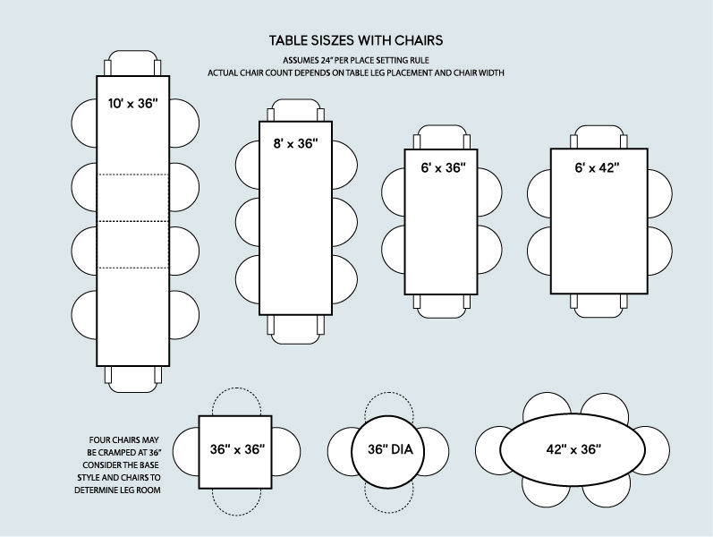 Custom Table Design Part 1 Size, Dining Table Seating Dimensions